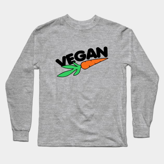 Vegan Long Sleeve T-Shirt by bubbsnugg